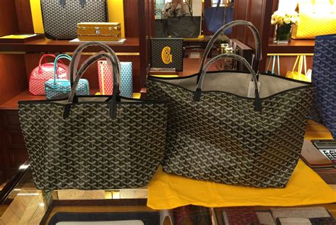 goyard st louis pm vs gm|st louis goyard bag.